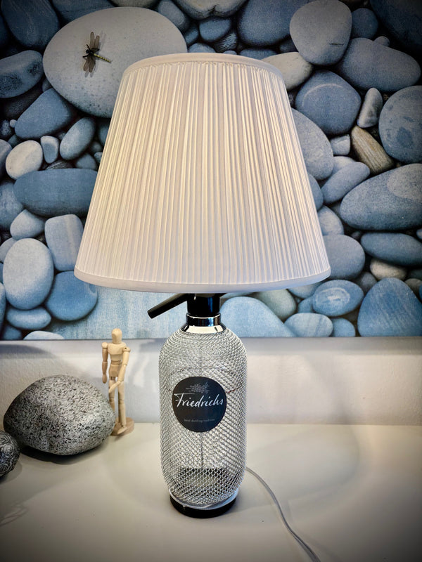 Siphonflasche "Friedrichs Dry Gin"