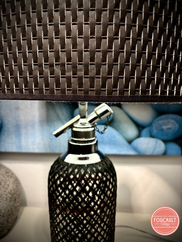 Siphonflasche mit Netzgitter