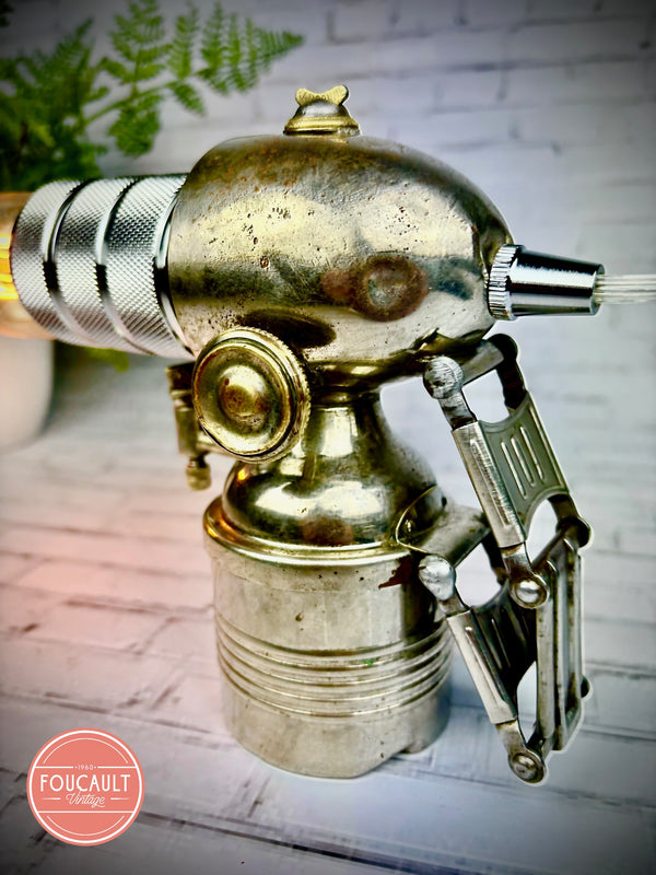 Antike Karbit Fahrradlampe