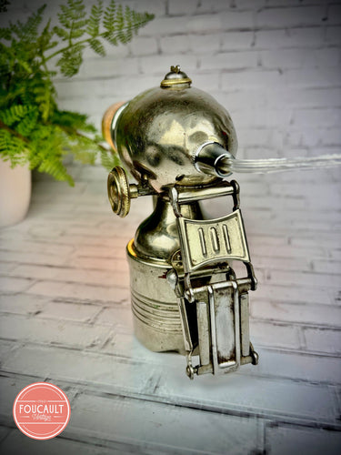 Antike Karbit Fahrradlampe