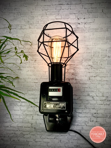 Stromzähler-Wandlampe